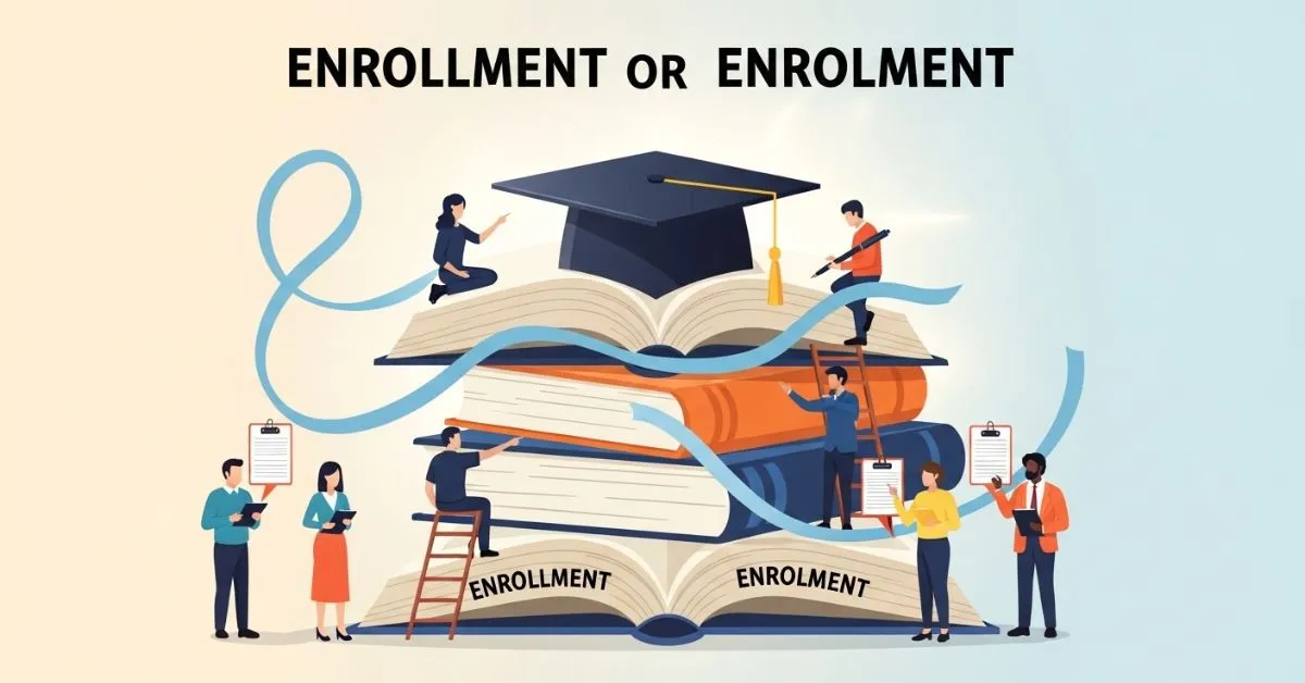 Enrollment or Enrolment