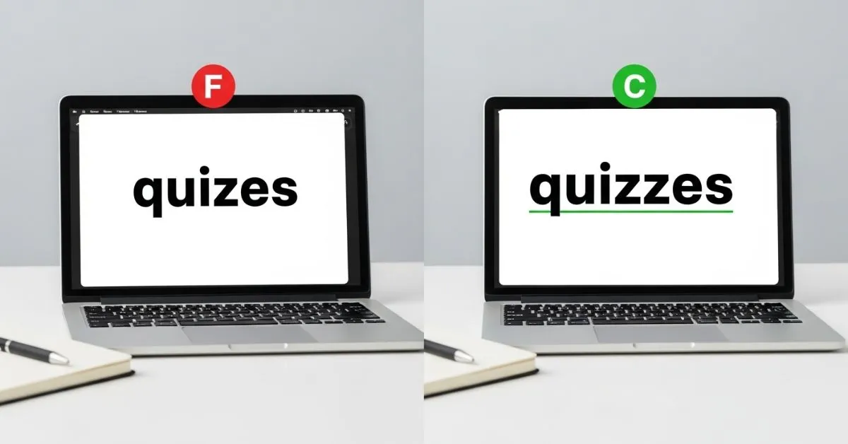 Quizes or Quizzes