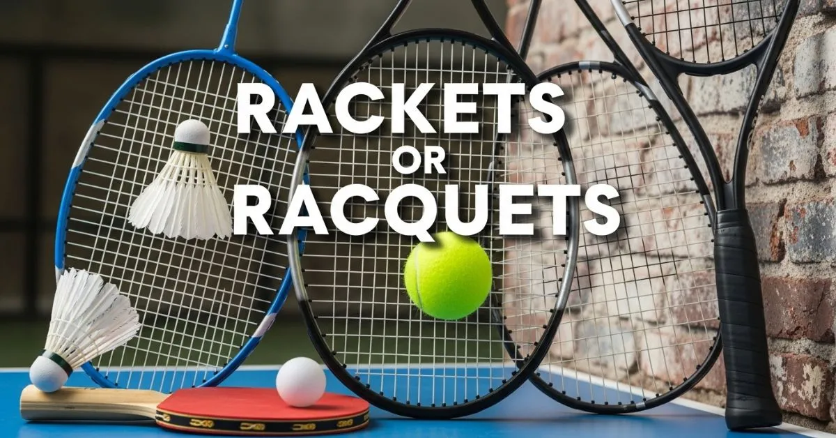 Rackets or Racquets