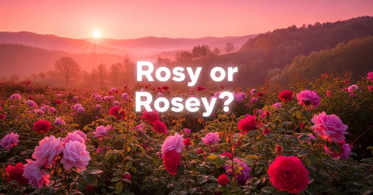 Rosey or Rosy