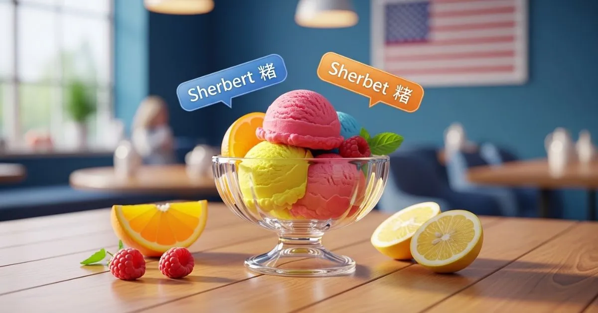 Sherbert or Sherbet