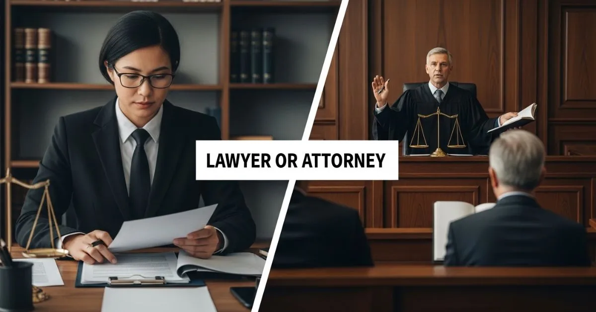 Lawyer or Attorney