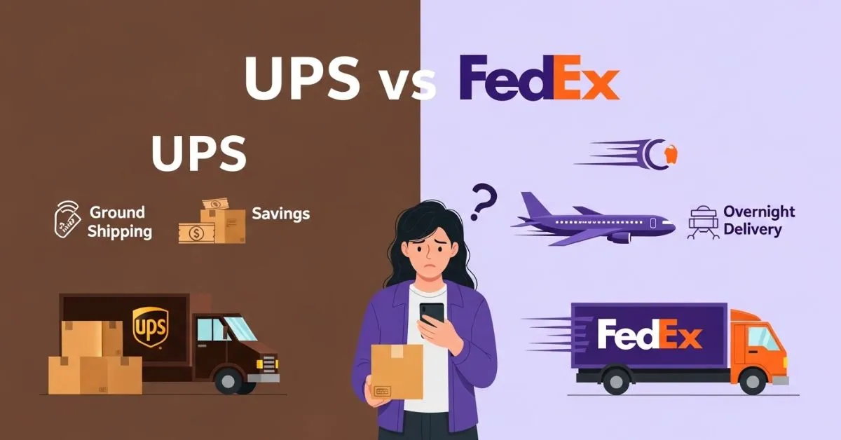 UPS or FedEx