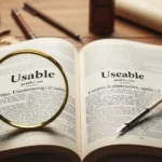 Usable or Useable