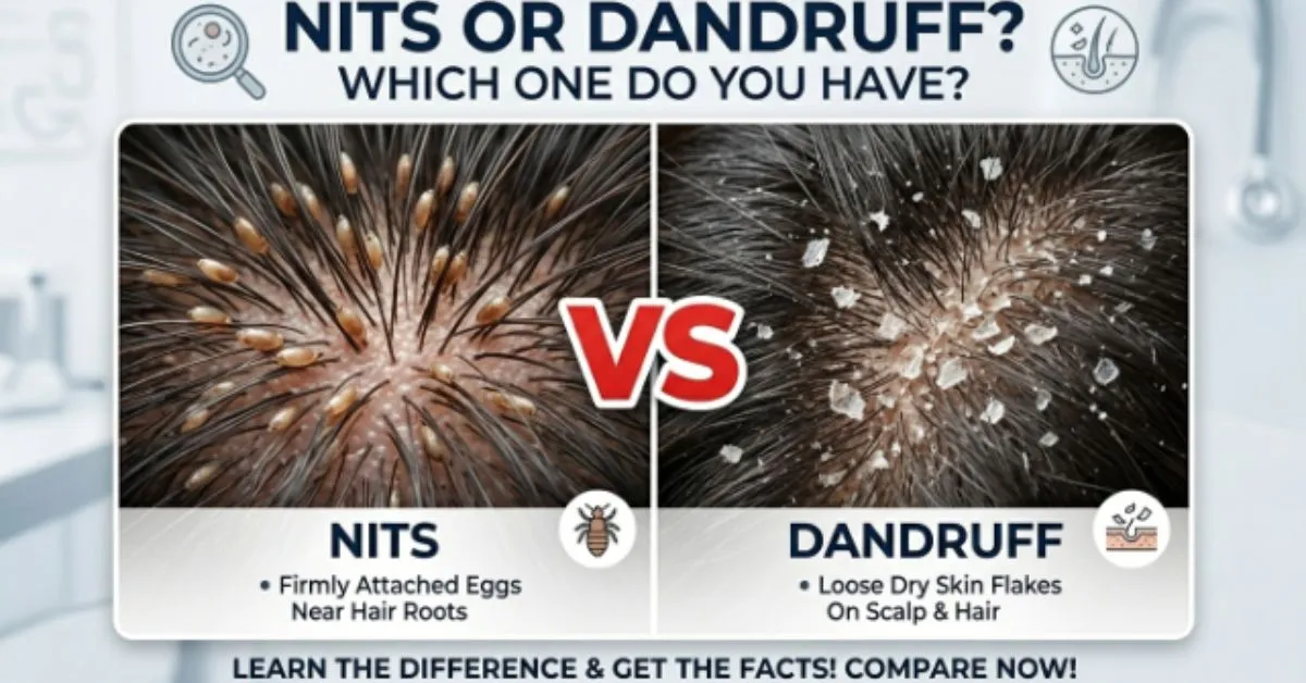 Nits or Dandruff