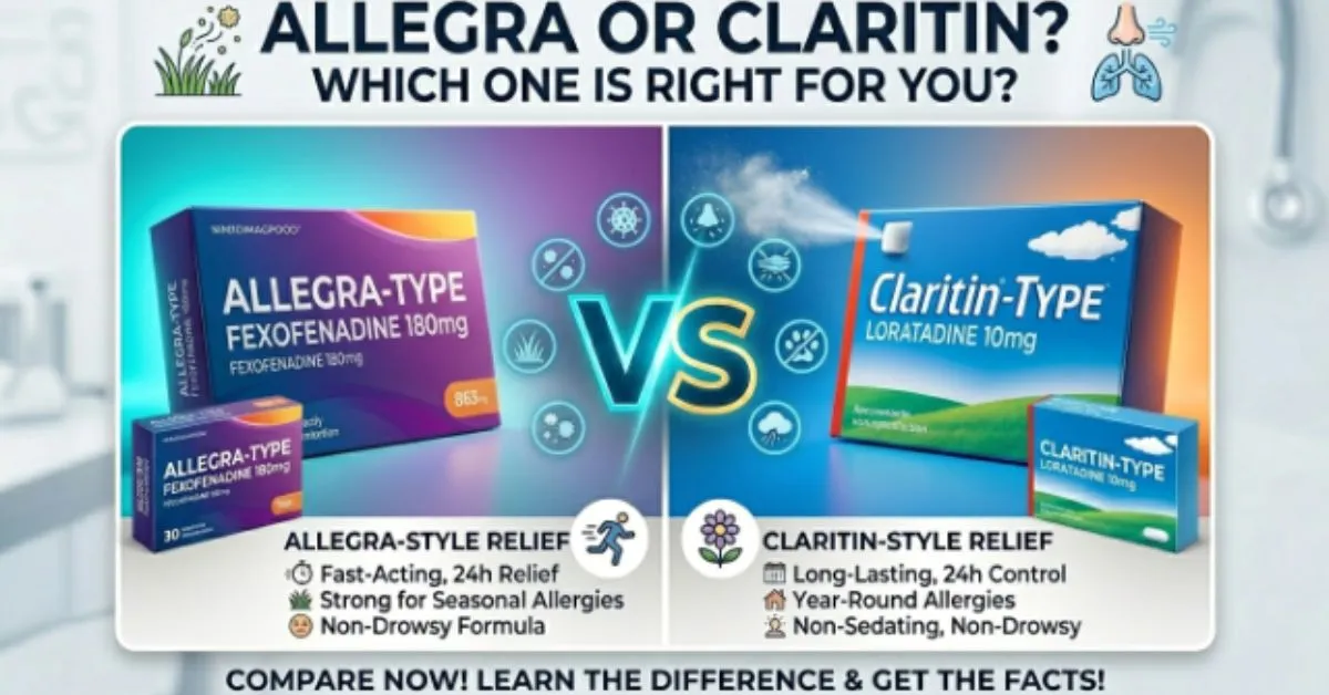 Allegra or Claritin