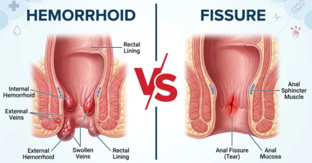 Hemorrhoid or Fissure