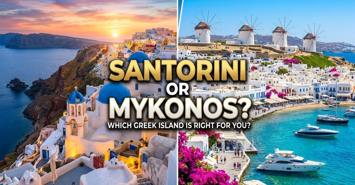 Santorini or Mykonos